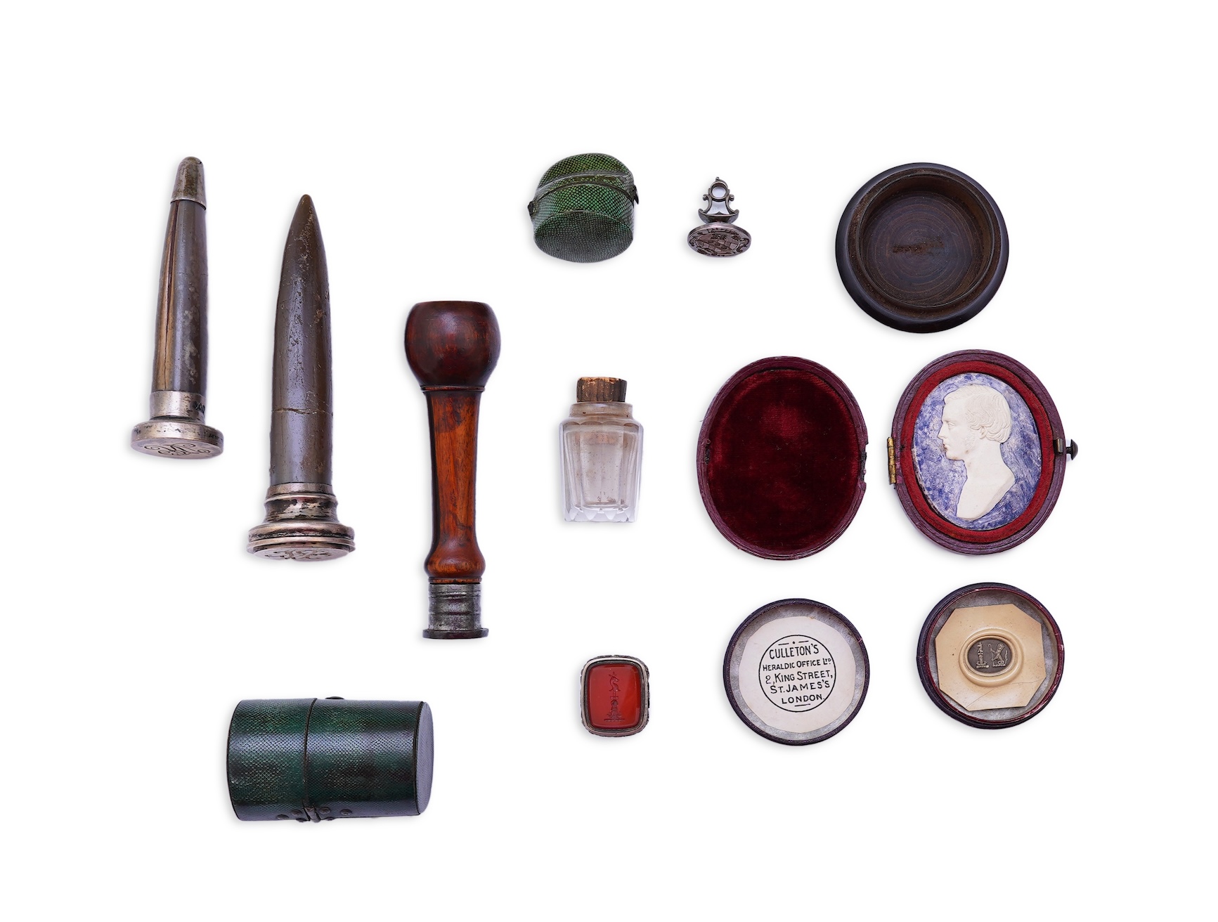 A group of seals, early 19th century